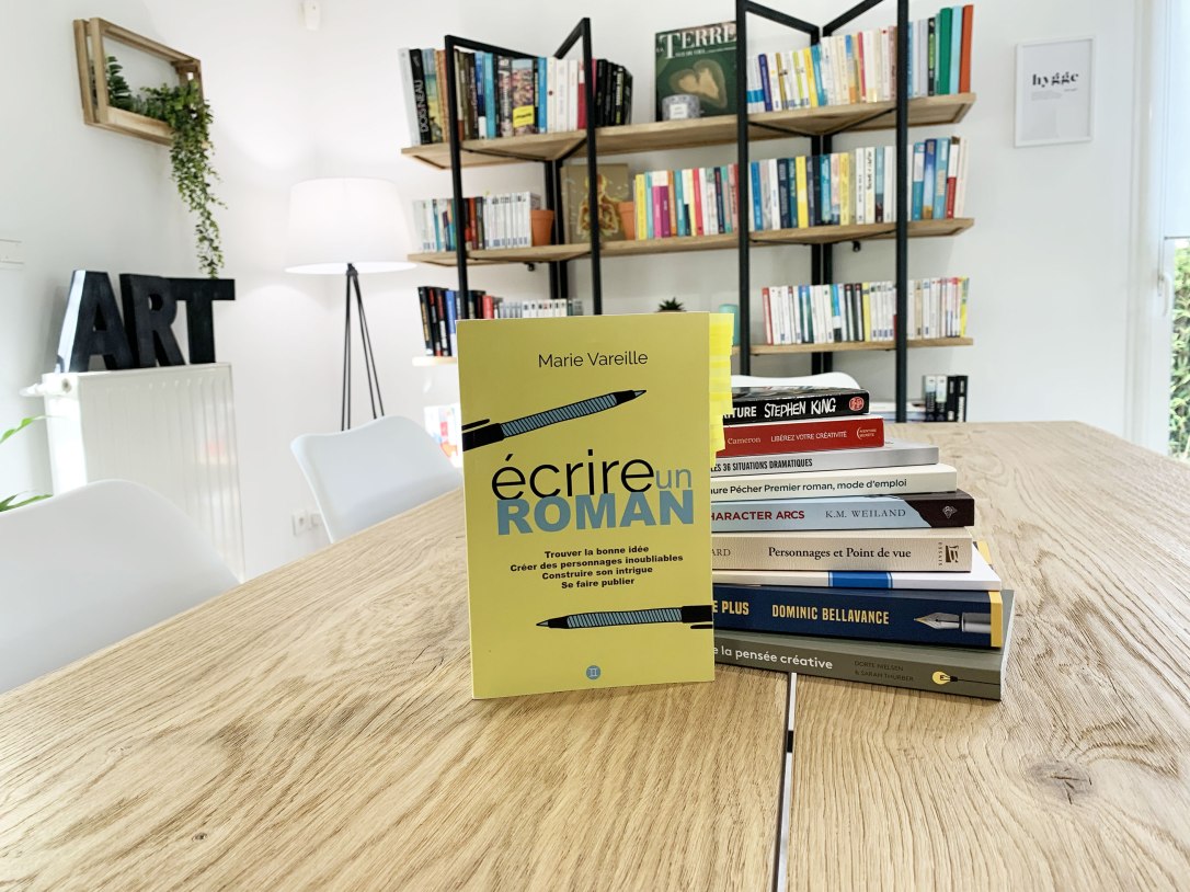 Ressource d&rsquo;écriture #1 – Le livre &laquo;&nbsp;Écrire un roman&nbsp;&raquo; de Marie&nbsp;Vareille